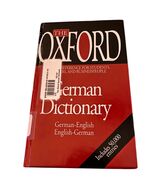 The Oxford German Dictionary German English English German Paperback - $9.90