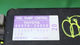 Toyota Electric Fuel Pump Computer Control Module Relay 89570-34020 image 2