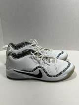 Nike Force Zoom Trout 4 Turf Shoes White Black 917838-001 Men&#39;s Size 16 New - $78.39