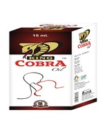 Generic King Cobra Oil for Men Massage, 3 Packs of 15 ml Bottles, Brown - $49.00