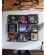 Lot of 9 Thriller Mystery Audiobooks CDs Sandford White Unger Silva Others - $21.78