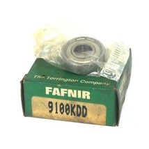 NIB FAFNIR 9100KDD SINGLE ROW BALL BEARING - £12.60 GBP