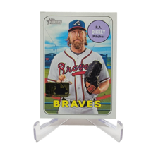 Topps 2018 Heritage Baseball R.A. Dickey #477 100th Anniversary /25 SSP Braves - £19.15 GBP