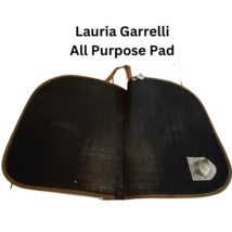 Lauria Garrelli All Purpose English Saddle Pad Black USED image 4
