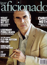 Chris Noth Cigar Aficionado June 2010 Issue - £4.71 GBP