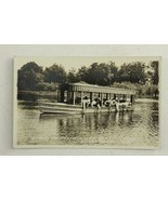 Vintage Real Photo RPPC Postcard Glass Bottom Boat Silver Springs Florid... - £13.23 GBP