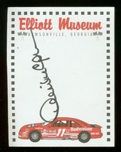 Derrick Cope Autograph On Bill Elliott Museum Note PAD-AUTOGRAPH FN/VF - £19.67 GBP