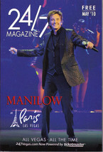 Barry Manilow At Paris Las Vegas 24/7 Magazine - £6.33 GBP