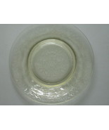 Depression Glass Florentine No. 2 Yellow Sherbet Plate-1930s - $11.99