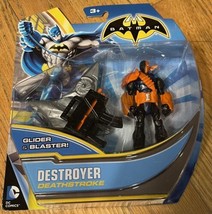 DC Comics Batman The Destroyer Deathstroke Mattel Action Figure NEW IN BOX - £10.27 GBP