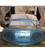 Sony CFD-V15 Boombox CD Radio Cassette-Recorder Mega Bass Port READ DISC... - £55.03 GBP