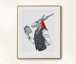 Elias Ainsworth cross stitch manga pattern pdf - Anime Ancient Embroidery - $8.29