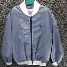 VTG Sky Princess Cruise Line Collection Jacket Adult Large Blue White Stripe - £22.11 GBP