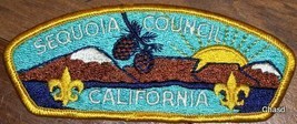 Sequoia Council Shoulder Patch California Boy Scouts - £4.78 GBP