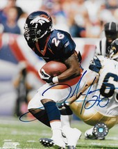 Clinton Portis Denver Broncos signed autographed 8x10 photo COA proof - £46.71 GBP