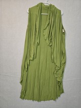 Shawl Dawls Green Open Front Drape Dress Cardigan Shawl - $19.68