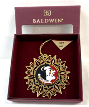 Baldwin Ornament, American Sports Series: Florida State University Logo - £19.80 GBP