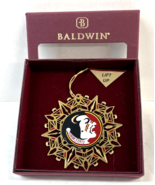 Baldwin Ornament, American Sports Series: Florida State University Logo - £19.53 GBP