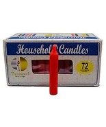Yankee Candle Red 4-Inch Household Candles - 72-Count Set with Classic - $1,623.16 MXN