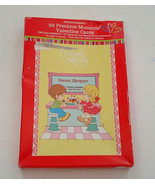 Precious moments 32 small trading school valentine cards craft mixed media - $19.75