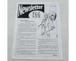 Egg The Erie Gamers Guild July 1993 Newsletter - £29.83 GBP