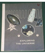 SPACE TEXTBOOK EXPLORING THE UNIVERSE 1965 AMERICAN BOOK COMPANY - $24.99