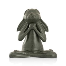 SPI Home Happy Asana Bunny Statue 17.0&quot; x 17.0&quot; x 8.5&quot; 13.5 lbs. Aluminum - £199.75 GBP