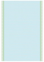 Stamperia Rice Paper Sheet A4 Texture Blue, Day Dream - $14.18