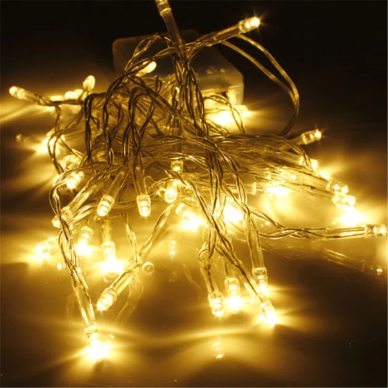 10/5/4/3/2/1M Led String Lights Gar Christmas Tree Fairy Light  Waterproof  Gard - £124.13 GBP