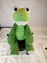Scentsy Buddy Ribbert The Frog 16&quot; Plush Stuffed Green - No Scent Pak - £10.27 GBP