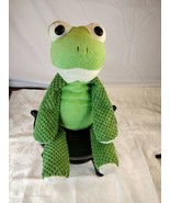 Scentsy Buddy Ribbert The Frog 16&quot; Plush Stuffed Green - No Scent Pak - £10.26 GBP