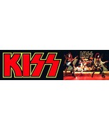 KISS BAND CUSTOM LOVE GUN STAGE SHOT BUMPER STICKER - 10 L x 3 W - $11.62 CAD