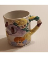 Jack &amp; Jill Children Nursery Rhyme Fairytale Ceramic 3D Mug Cup Vintage ... - $10.96 CAD