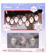 DISNEY FROZEN 1011 140 825 8CT OLAF EMOTEGLOW PROJECTION MUSICAL LIGHTS ... - $29.98