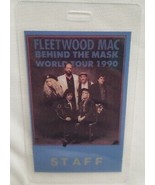 FLEETWOOD MAC / STEVIE NICKS ORIGINAL VINTAGE 1990 TOUR LAMINATE BACKSTA... - $20.00