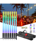 8PCS 360 Tubes Wireless Battery Pixel Led Tube Light for Dj Stage Lights... - $29,125.19 MXN