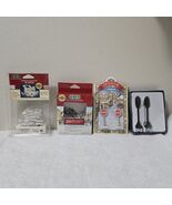 VTG Lemax Dickensville NOMA Village Lot Lighted Sleigh Stop Signs Street... - $1,079.29 MXN