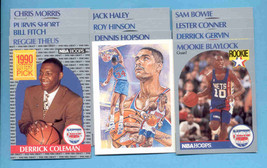 1990/91 Hoops New Jersey Nets Basketball Team Set  - £2.41 GBP