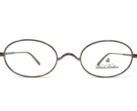 Brooks Brothers Eyeglasses Frames BB1001 1553 Brown Round Wire Rim 50-22... - £82.73 GBP