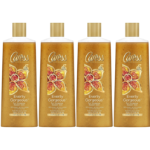 Caress Evenly Gorgeous Exfoliating Body Wash 18 oz - Pack of 4 - £34.55 GBP