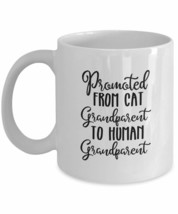 Promoted From Cat Grandparent To Human Grandparent : Pregnancy Announcement Coff - £15.97 GBP