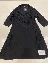 Kaleidoscope Jersey Midi dress in Black  UK 20 Plus    (bp562) - £19.00 GBP