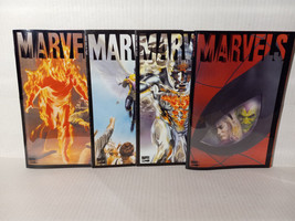 MARVELS: 1 - 4 - THE HISTORY OF THE MARVEL UNIVERSE - COMIC SET - FREE S... - £19.98 GBP