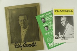 Vintage Paper Music Program Booklet EDDY ARNOLD MGM Records Photos &amp; Articles - £19.46 GBP