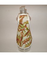Leaves Ferns Brown Green Nature Fabric Decorative Soap Bottle Dish Apron... - $4.78