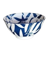 Four (4) ONEMORE ~ Navy &amp; White ~ 24 Oz. ~ Durable Ceramic Bowls ~ Stack... - $825.48 MXN