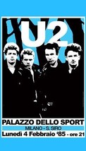 U2 Unforgettable Fire Tour Milano Italy 1985 Concert Refrigerator Magnet #13 - £6.38 GBP