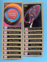 1990/91 Skybox Detroit Pistons Basketball Set  - £2.39 GBP