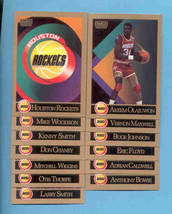 1990/91 Skybox Houston Rockets Basketball team Set  - £2.39 GBP