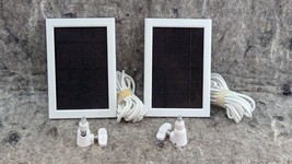 Set of 2 Arlo Solar Panel Charger Essential 2nd Gen or XL Security Cam V... - $34.99